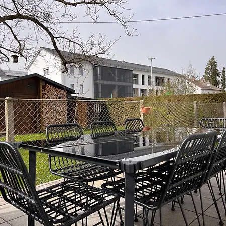 Wohnglueck Frisches & Gemuetliches Design Mit Bbq, Garten & Arbeitsplatz Holiday home *