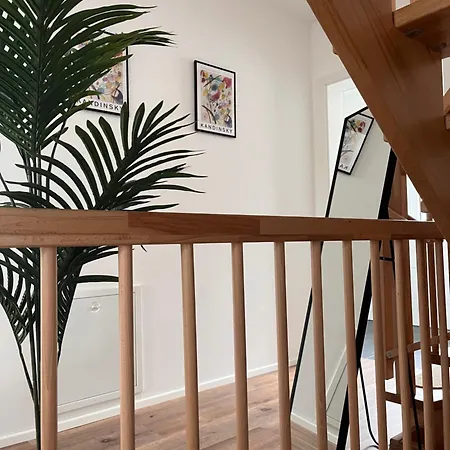 Holiday home Wohnglueck Frisches & Gemuetliches Design Mit Bbq, Garten & Arbeitsplatz Augsburg