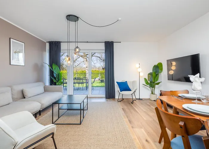 Neu - Frisches & Gemuetliches Design Mit Bbq, Garten & Arbeitsplatz Tatil Evi