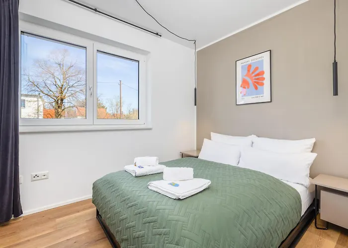 Neu - Frisches & Gemuetliches Design Mit Bbq, Garten & Arbeitsplatz Сasa de vacaciones