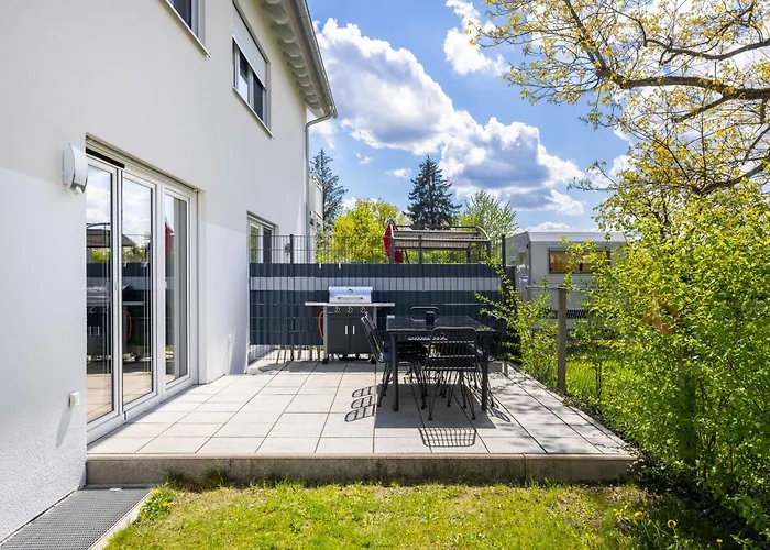 Tatil Evi Neu - Frisches & Gemuetliches Design Mit Bbq, Garten & Arbeitsplatz